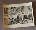 Cleopatra 1966? Wally Wood Rome Egyptian Caesar B&W Litho Poster Print FN