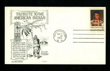 US FDC #1364 Aristocrats / Lowry M-2 1968 DC Chief Joseph Indian Unofficial