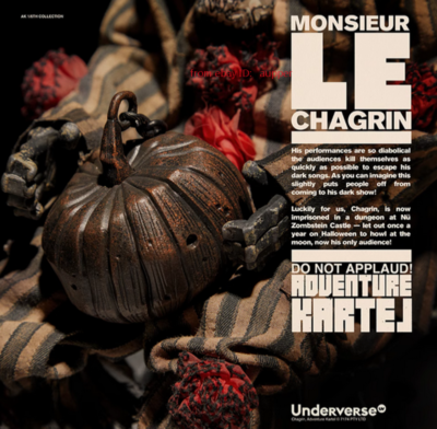 Underverse Adventure Kartel Monsieur Le Chagrin 1/6 Action Figure