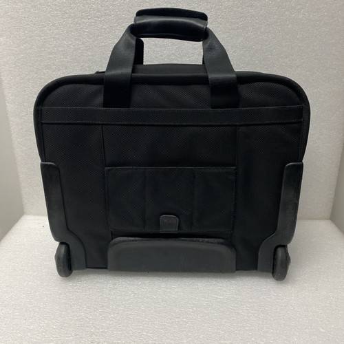 TUMI Alpha 26102DH Ballistic Nylon Rolling Carry On Briefcase Luggage Read - Picture 7 of 18