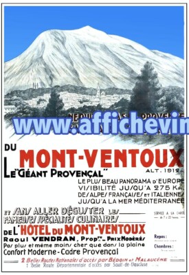 poster poster mont - ventoux