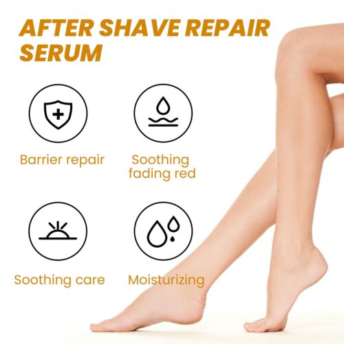 After Shave Öl für glatte Haut Hyaluron & Peptide beruhigendes Serum Rasieröl - Bild 5 von 9
