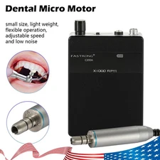 Dental Portable Polishing Machine Brushless Micromotor w/ Digital Display Black