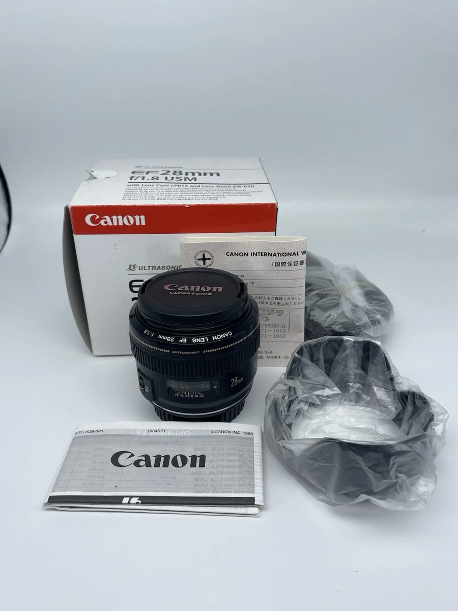 Canon f/1.8 Camera Lenses 28mm Focal for sale | eBay