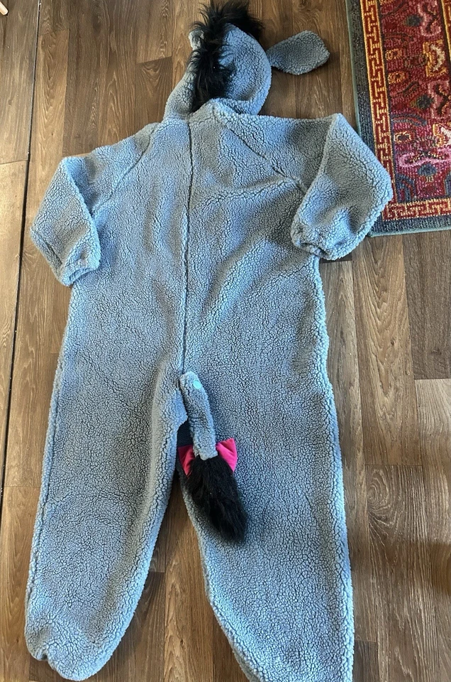 Disfraz Eeyore Vintage Catálogo Disney Adulto Talla Mediana Winnie The Pooh Foto 2 de 4