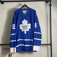 Men's CCM Toronto Maple Leafs Domi Jersey size 54