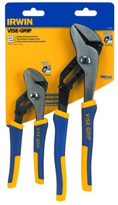 IRWIN Tools VISE-GRIP Groove Joint Pliers One Size, ['Red', 'Black', 'Blue'] 