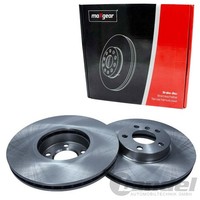 2X Maxgear Bremsscheiben Vorne 332Mm BelÜFtet Passend FÜR Bmw X5 X6 | 19-2428