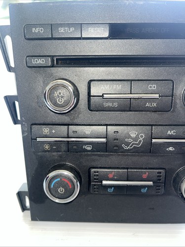Audio Equipment Radio Control Panel ID 9H6T-18A802-BJ Fits 11-12 MKZ 499471 - Picture 2 of 4