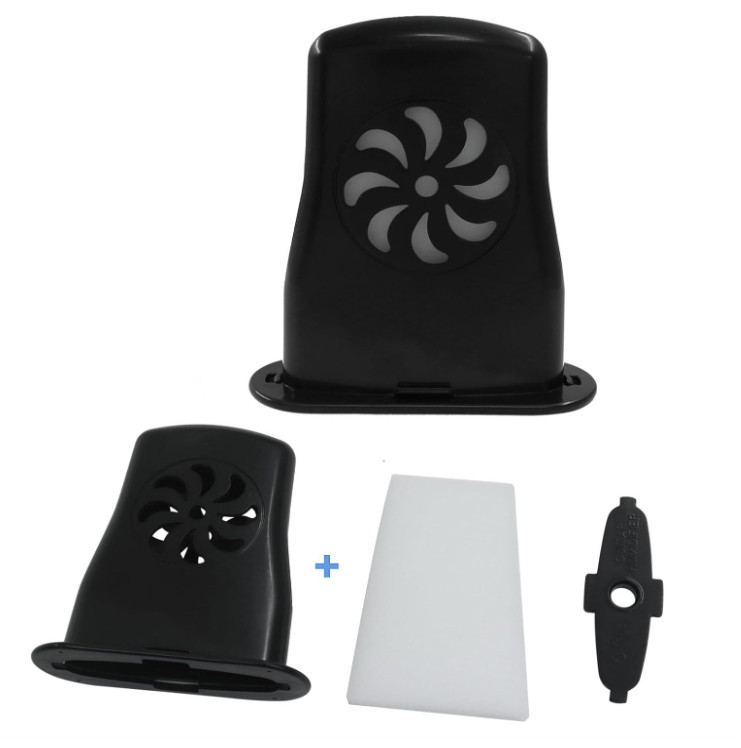 4 Pcs Acoustic Guitar Humidifier, Soundhole Humidifier for Black