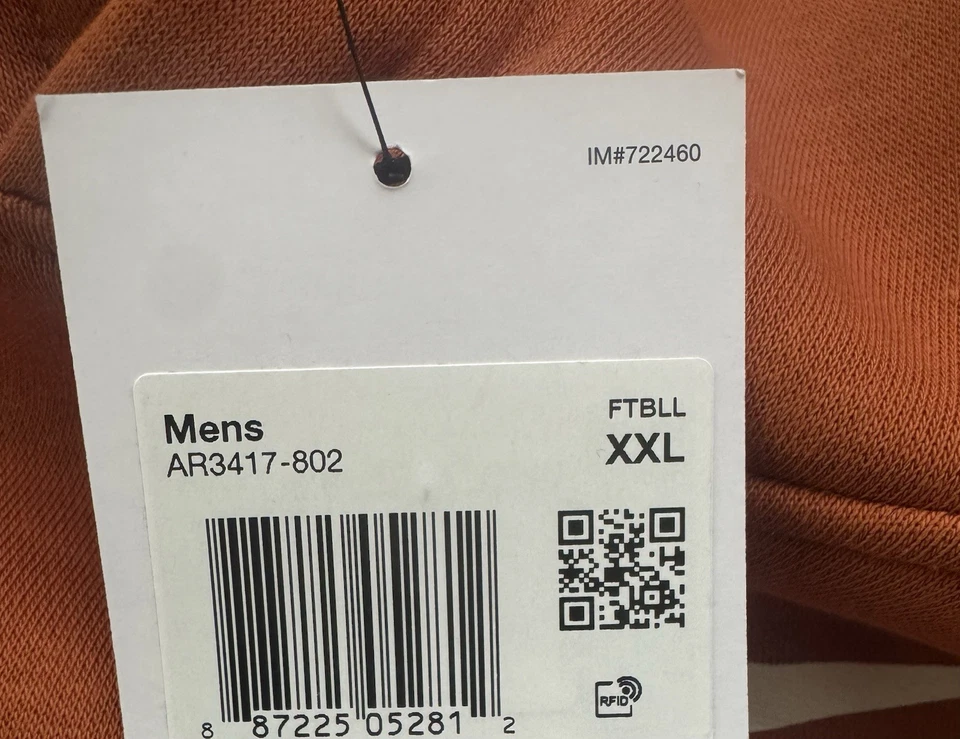 Nuevo Para hombres Texas Longhorns Nike Club Polar Pullover Sudadera con Capucha Estilo AR3417-802 Talla 2XL Foto 4 de 4