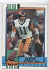 1990 Topps With Disclaimer Jim Everett #75 0c4
