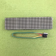 MAX7219 dot   module control   module 4 in one display UNO R3&kh