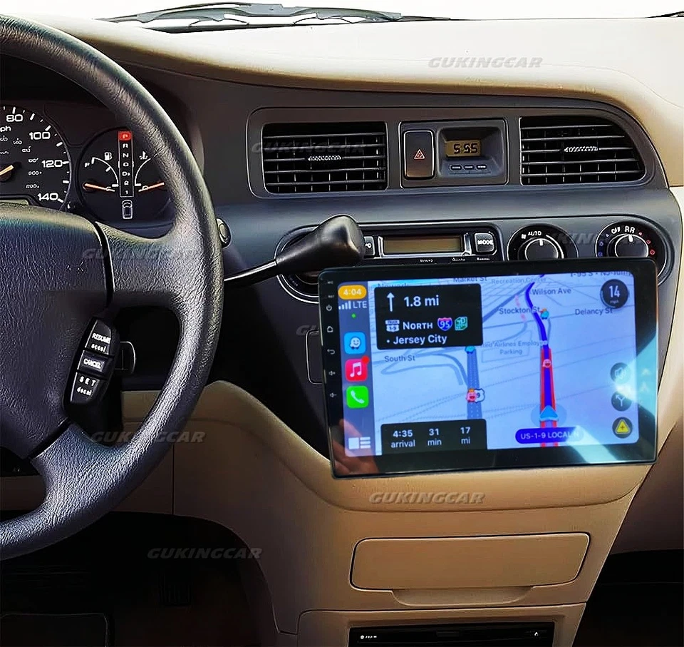 For Honda Odyssey 1999-2004 10.1" Android13 Carplay Car Stereo Radio GPS 4+64GB - Imagem 3 de 4