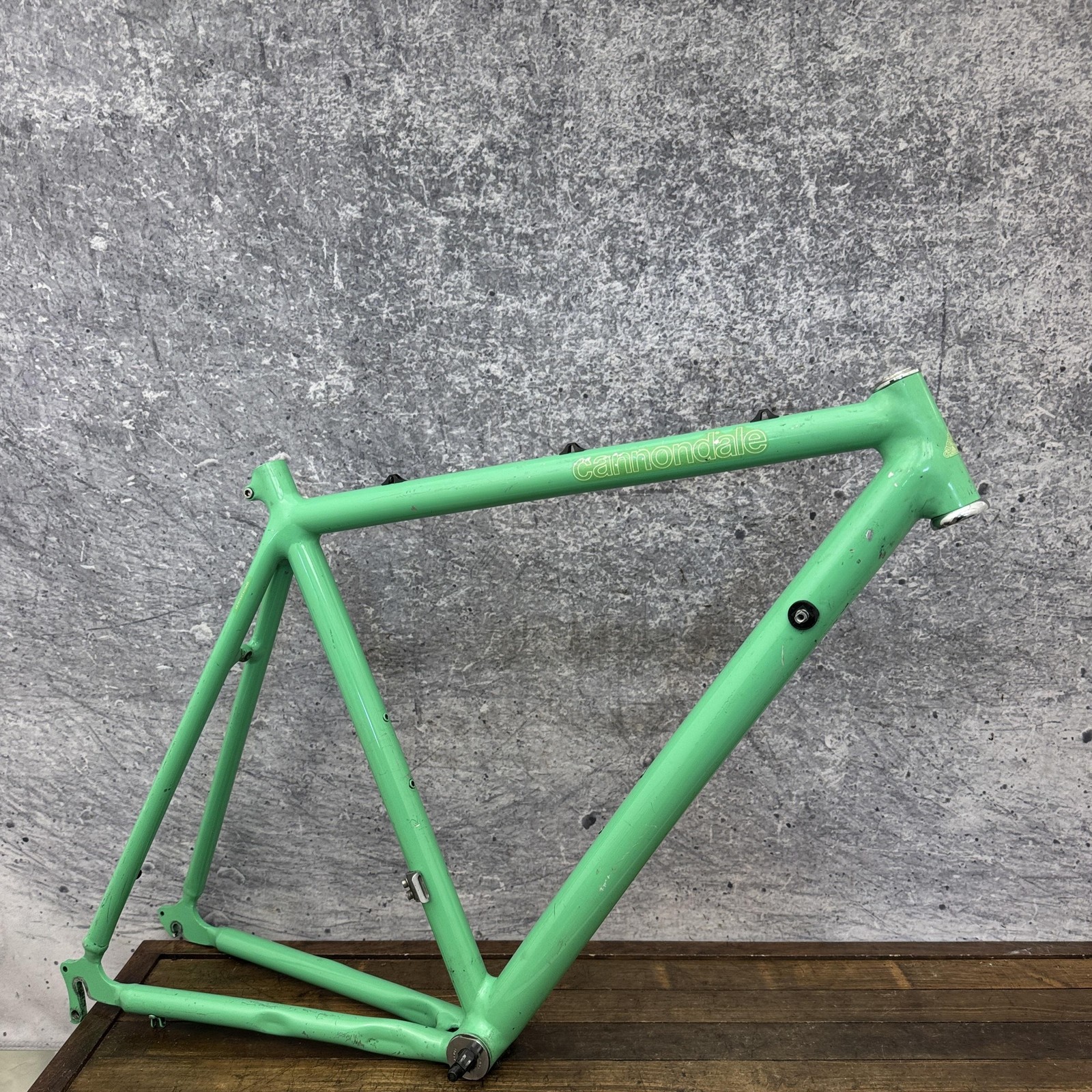Vintage Cannondale Aluminum Road Bike Frame 53cm Green Made 