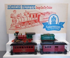 Kalamazoo 18601-2 G Scale Train Set Engine 4-4-0 MCRR Mountain Central Railroad