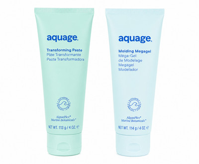 Aquage Transforming Paste & Molding Megagel | 4 oz Each | Styling Duo