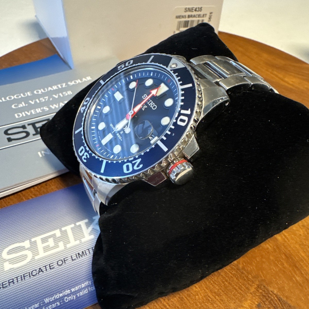 SEIKO PADI Solar Diver's 200m Air Diver Special Edition Watch