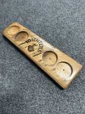 Michter’s Whiskey Flight Board Barrel Stave Tasting Barware Distillery Kentucky