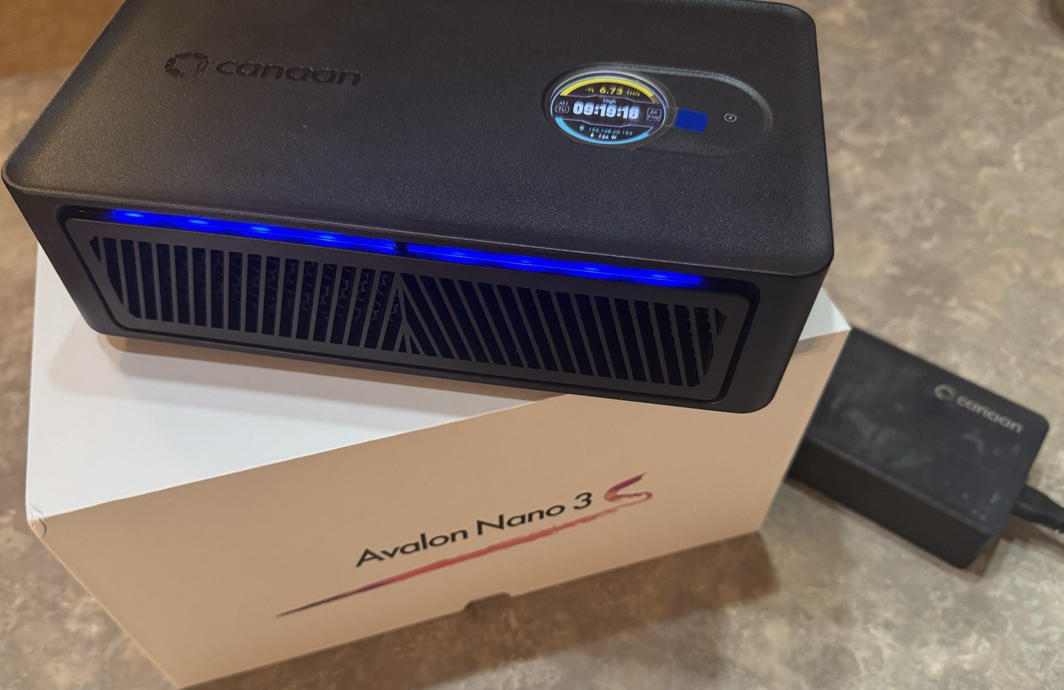 Canaan Avalon Nano 3S ASIC SHA-256 Bitcoin Miner 6TH/s