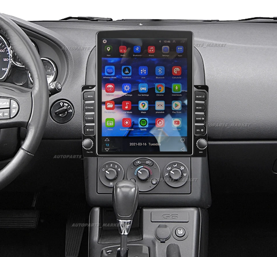 4+64G 9.7" For Pontiac G6 2005-2010 Android14 Carplay Car Stereo Radio GPS NAVI Foto 2 de 4