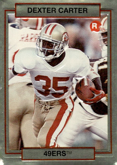 1990 Action Packed Rookie/Update #25 Dexter Carter