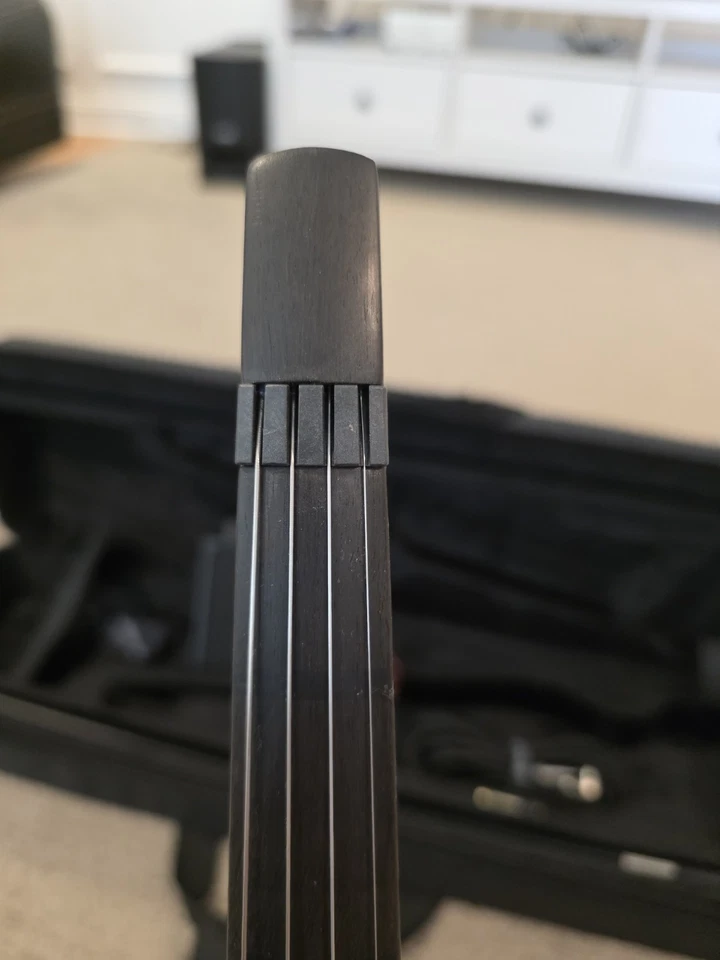 NS Design WAV-4 Electric 4-String Violin w/ Original Case and Pocket Amplifier - Image 4 of 4