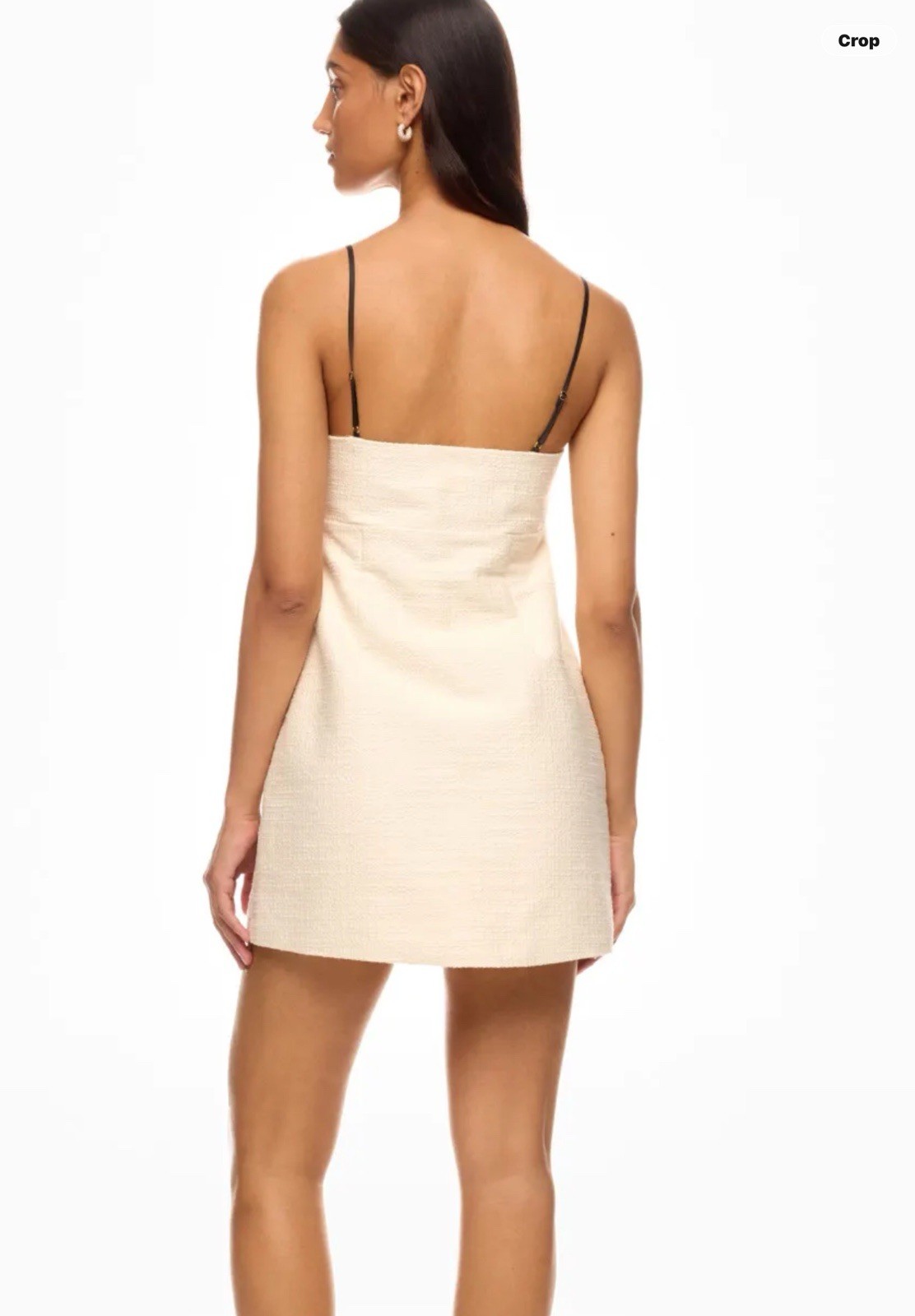 Loveshackfancy Adelaide Off White Tweed Minidress Sz 8 AUTHENTIC NWT thumbnail 3