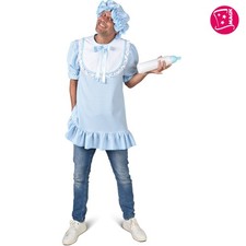 Riesenbaby Baby Babyostüm blau Karneval Mottoparty Junggesellenabschied