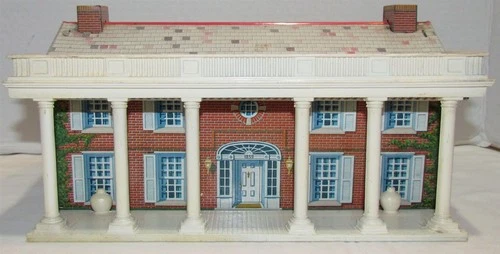 Marx Civil War Play Set Tin Mansion with Portico