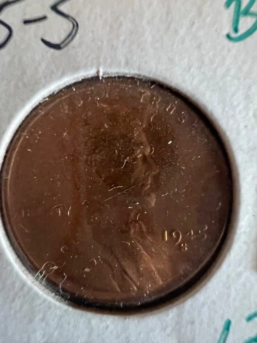 1945-S 1C BN Lincoln Cent