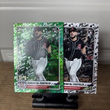 2025 Topps All Star Game Adrian Del Castillo Green Foil RC /99 With Base RC