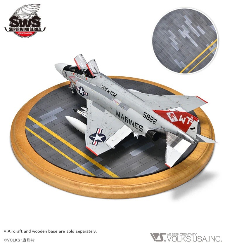 Volks Super Wing Options 1/48 Scale Diorama Iwakuni Base for Aircraft Model Kits