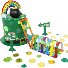 Leprechaun Trap Kit for Kids St. Patrick'S Day Decorations Make a Trap to Catch