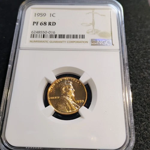 1959 Lincoln Wheat Cent — photo from another recent sale