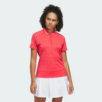 Adidas women Ultimate365 Heathered Twistknit Polo Shirt Deals