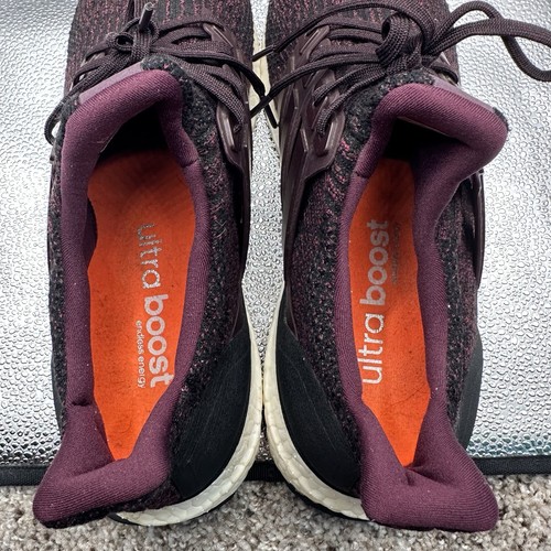 Adidas Ultraboost 3.0 Men's Size 10.5 Deep Burgundy ART S80732 - Picture 17 of 18