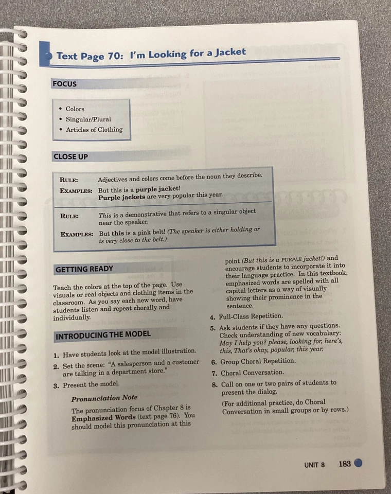 Side by Side Plus Book 1 Teacher's Guide - Image 4 of 4