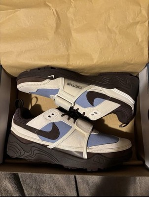 Nike Travis Scott x Zoom Field Jaxx Leche Blue HQ3072-400 Suede Sneaker Men