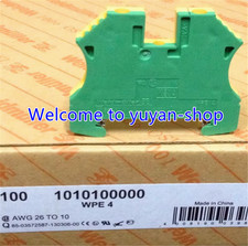 100PCS NEW Weidmuller 1010100000 WPE 4 Terminal Blocks #T3738 YS