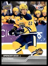 2023-24 Upper Deck CHL Spencer Sova Erie Otters #134