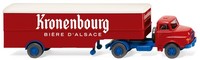 "Wiking 051322 H0 Koffersattelzug (Saviem) \"Kronenbourg\""