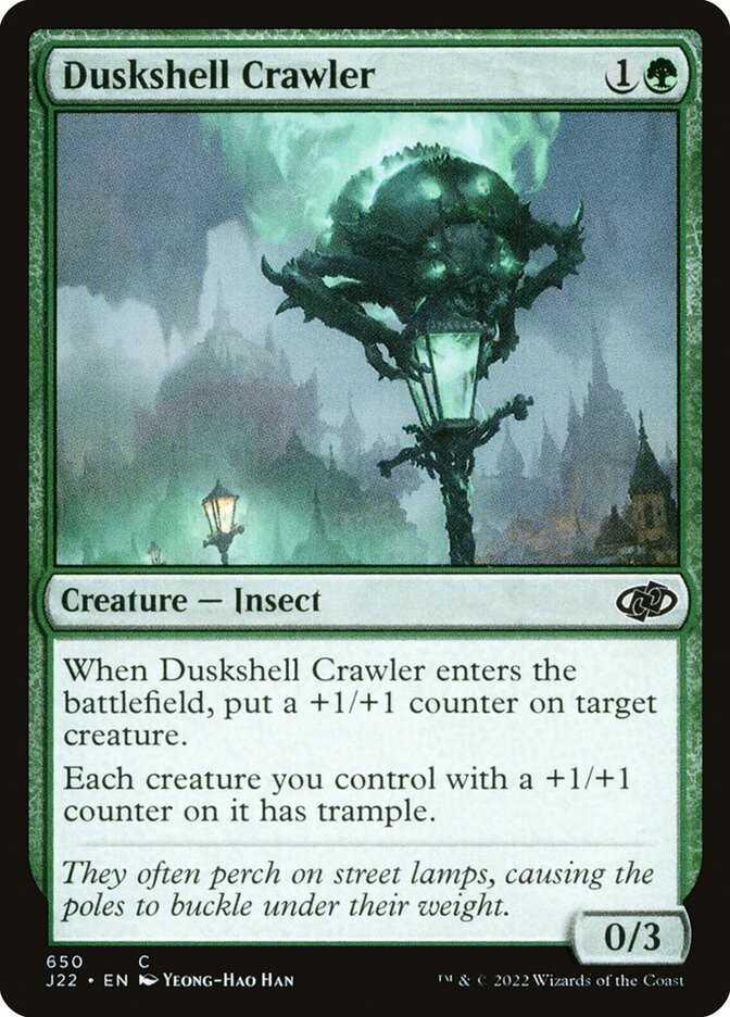 MTG - Duskshell Crawler - J22 650 - Jumpstart 2022 - Magic the Gathering