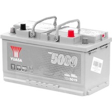YUASA YBX5019 YBX5000 Batteria SMF 12V 100Ah 900A L5 per VW Transporter V Van