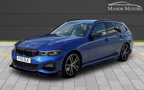 2021 BMW 3 Series 3.0 330d MHT M Sport Touring Auto Euro 6 (s/s) 5dr ESTATE Dies - Picture 9 of 24