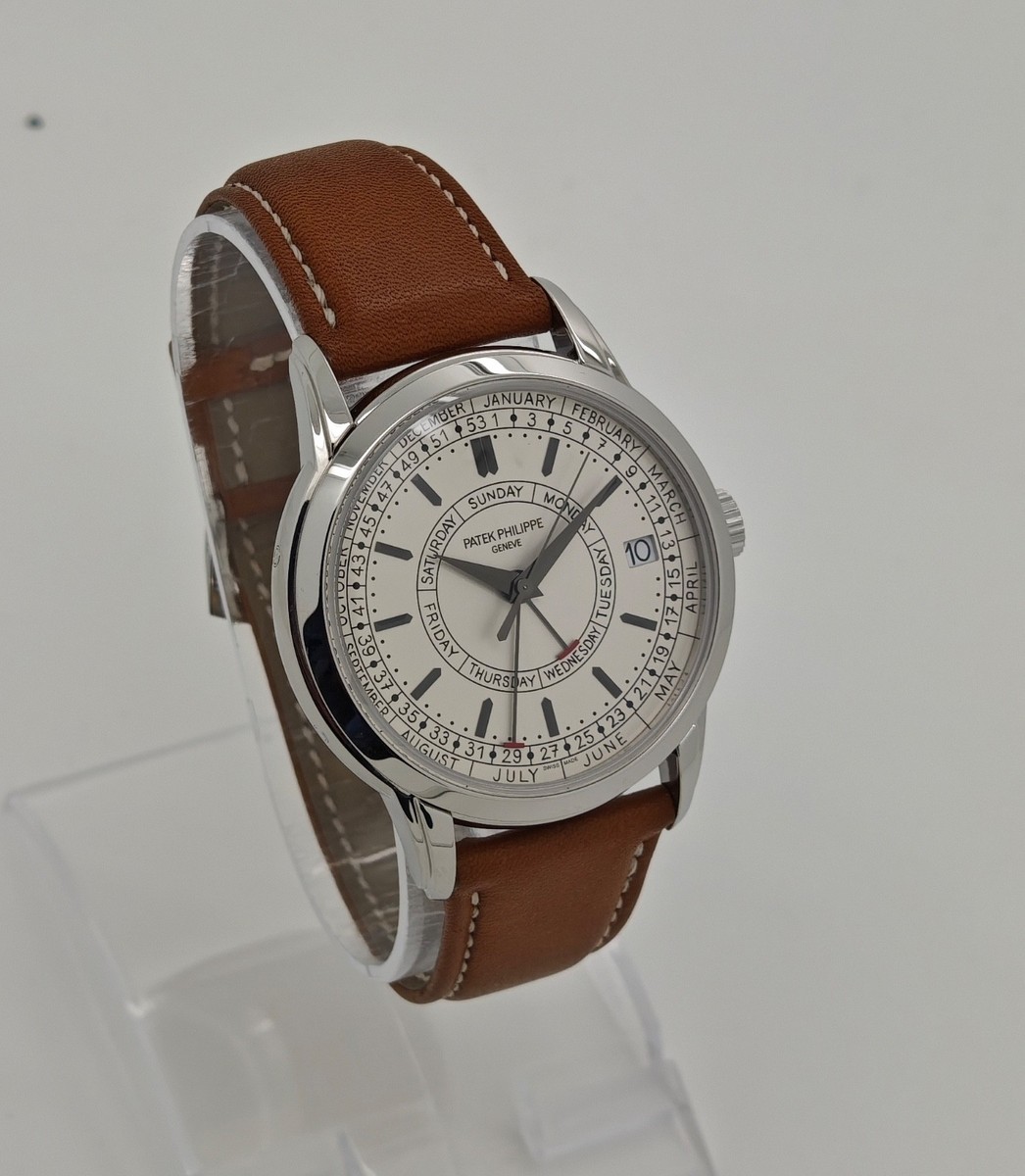 Patek Philippe Calatrava Weekly Calendar Steel 40mm Watch B&Ps