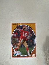 1991 Upper Deck - Football Heroes Joe Montana #8 Joe Montana