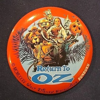 VTG RETURN TO OZ Pin #1 "BUNBUKU" Japanese Movie Foreign The Wizard of DISNEY !