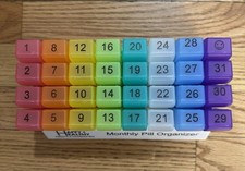 Monthly Pill Organizer Case 3 Times