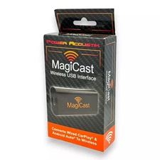 Brand-new Power Acoustik MagiCast - Wireless CarPlay/Android Auto Adapter